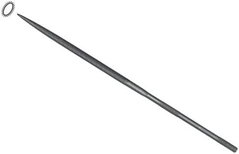 Arquivo de agulha de padrão suíço de Grobet 6-1/4 polegadas Corte oval 2