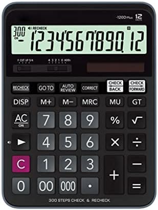 Calculadora de mesa XWWDP Atualizou a calculadora de escritório de escritório financeiro de energia solar