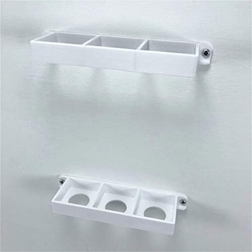 Filme de papel alumínio/filme/placa de graxa Organizador do suporte para suporte de montagem para montagem para armário para armário de cozinha Montagem vertical branca