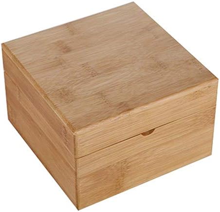 Qiaononai zd205 9 slot caixa de óleo essencial caixa de armazenamento de madeira protege Mantenha