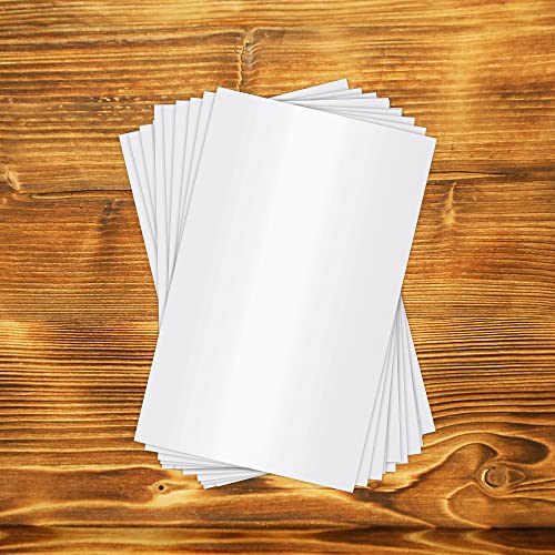 Yanprint Sublimation Shrink Wrap manga bolsas brancas de 10 x 5 polegadas para impressão por forno, Sublimation