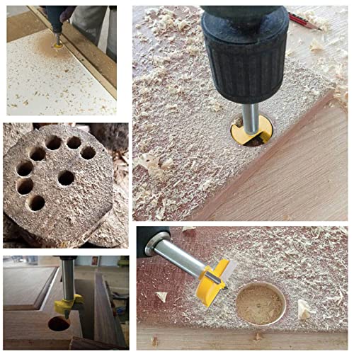 1pcs15mm-100mm dicas de ferramentas de madeira hinge hinge biting bits de perfuração redonda redonda tungsten carboneto cutte