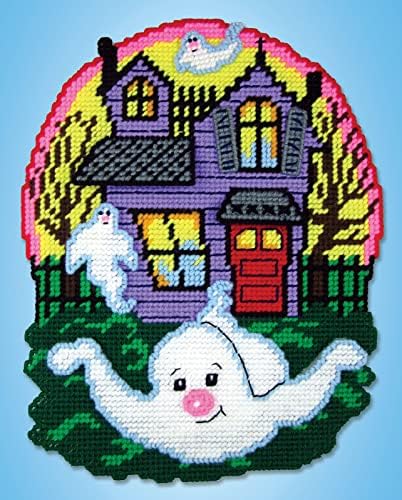 Design Works Crafts Haunted House House Plastic Canvas Kit