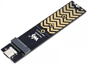 Laptopking M.2 NVME para USB3.1 Tipo-C Gen2 10Gbps Gabinete M.2 PCI-E SSD Disco rígido Caixa de