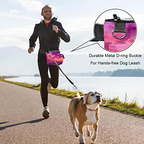 Provence Purple Lavender Running Belt Bag, porta -voz da cintura ajustável para caminhar, exercícios, caminhadas