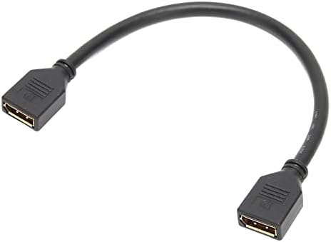 Cabo Sanpyl DisplayPort, 4k x 2k fêmea a fêmea de extensão feminino DisplayPort Gold Plated 2 Ports Adaptador