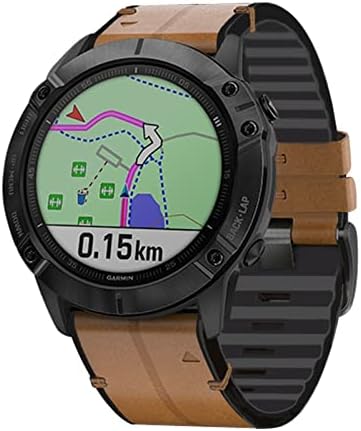 Aehon Quickfit Watch Strap for Garmin Fenix ​​7 7x 6 6x Pro 5x 5 mais 3HR 935 945 S60 Silicone de couro genuíno