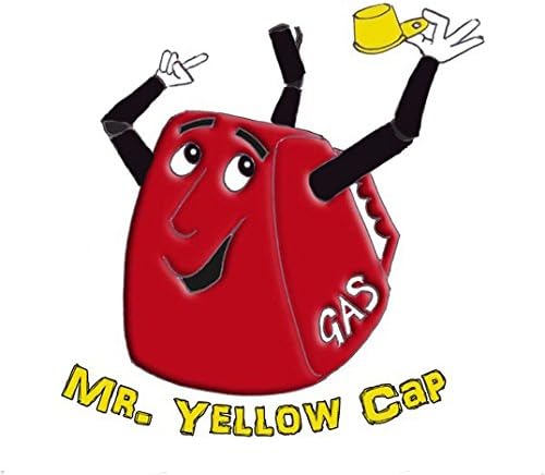 O gás amarelo pode limitar que se encaixa no seu bico vintage - 7 caps únicos e 7 aberturas