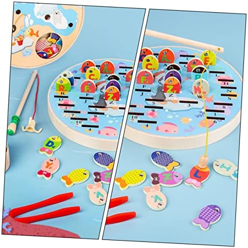 Toyvian 1 Definir brinquedos educacionais para crianças Toys alfabetistas Toys Childrens Toys magnéticos
