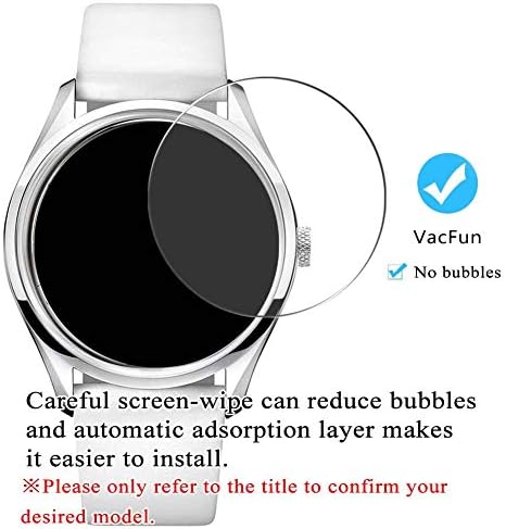 [3 pacote] Protetor de tela de vidro temperado sincronizado, compatível com Garmin Descent MK2