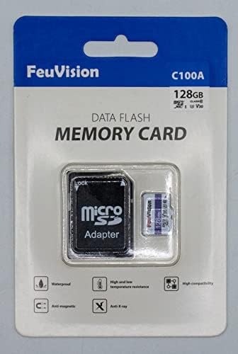 FSITFCA128 | Cartão microSD de 128 GB | Nível do consumidor | Leia a velocidade de até 95 Mb/s, escreva velocidade