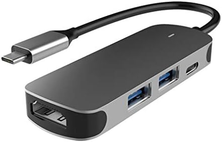 SJYDQ HUB USB C Hub Adaptador 4 Em 1 Para USB 3.0 Compatível para para interruptor USB-C TIPO C 3.0 Divisor