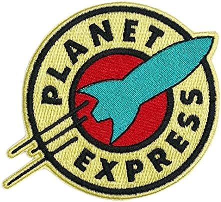 Oysterboy Planet Express Freos de qualidade bem feitos Apliques decorativos bordados Ferro/