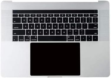 Protetor de trackpad premium do Ecomaholics para laptop HP 470 G9 de 17,3 polegadas, capa de touch de toque preto
