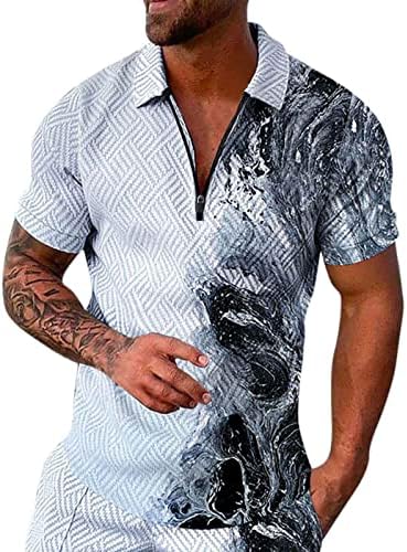 Xiloccer melhor camisa cor de cor masculina camisas de ajuste slim masculino camisetas de manga curta camisa de suor de colar gole de colarinho casual
