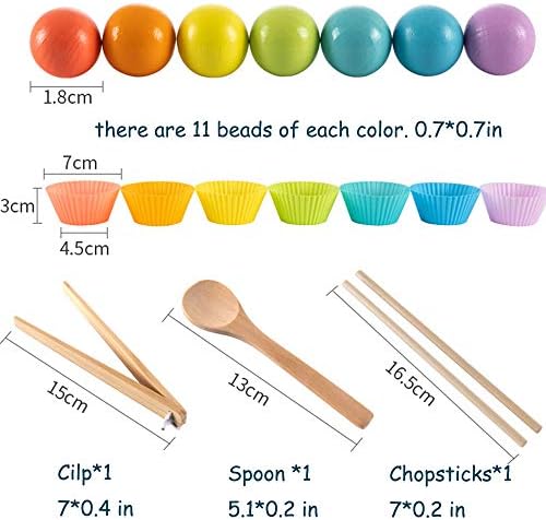 3 em 1 Toddler Board Games -Color Classing, Math Counting e Montessori Puzzle JigSaw -Fil Toys com contas de arco