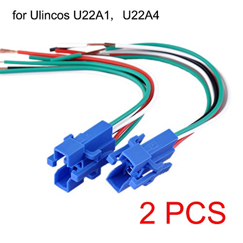 Ulincos® 22mm Pigtail, conector de arame, plugue de soquete para o interruptor de botão U22A1, U22A4