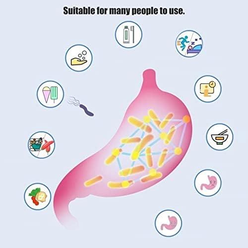 Helicobacter Pylori Cartão de teste 10 peças de alta precisão Card de teste de saúde intestinal compacto para uso de viagens