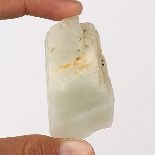 GemHub 290.7 Ct Natural Rough White Moonstone Gemtone, pedra preciosa sem cortes, Cristal de cura da pedra da lua