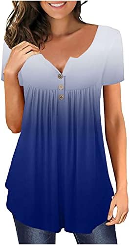 Túdos de túnica de padrões retrô para mulheres soltas de fita barriga camiseta gorny verão de verão casual manga