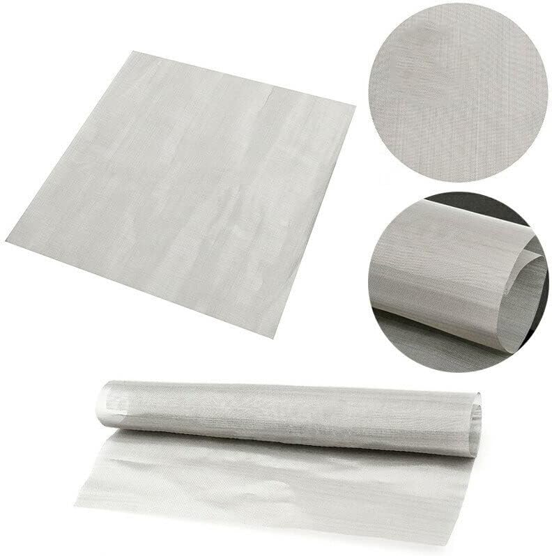 1pcs 15x30cm 304 malha de tecido inoxidável de aço inoxidável, tela de filtro multiuso peças de ferramenta