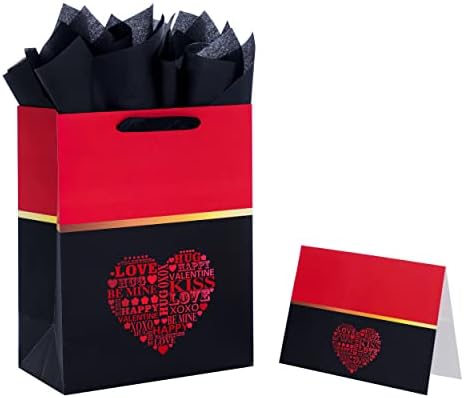 13 Bolsa de presente grande com papel de seda para sacolas de presente de feliz aniversário para meninas