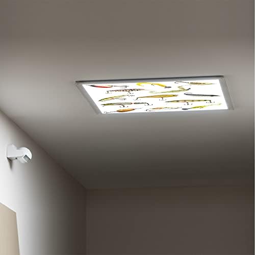 Tampas de luz fluorescentes para o teto Light difusor Painéis-Fluores-fluorescentes capas para escritórios em sala