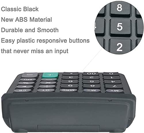 Calculadora, calculadora de mesa de mão dupla Bestwya com 12 dígitos LCD Display BULT BULT BULT BULT