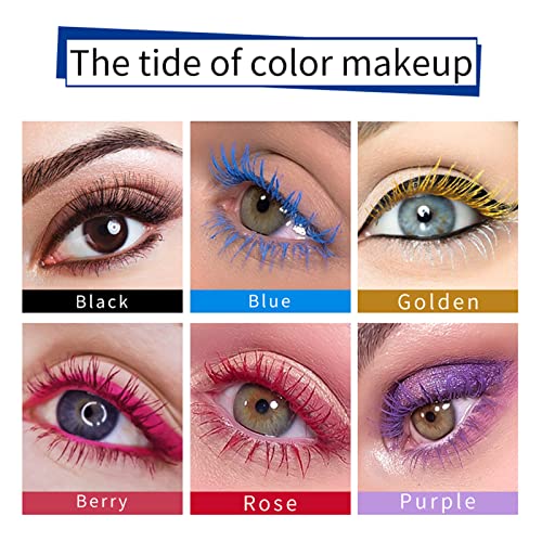 9 colorido Eyeliner Eyeliner encantador rímel longlesting para maquiagem de olhos de olho de olho rímel em cores à prova d'água