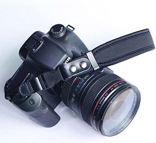 Câmera Solustre Mirrorless como DSLR mostrada Liberação para binóculos Strap corda de vídeo Anti-deslizamento câmeras digitais lanyard neoprene de segurança ajustável pulso nylon tiras de aderência mão