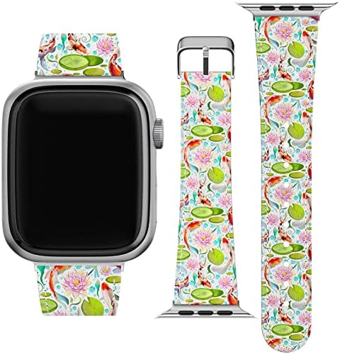 Substituição da faixa de pulseira de cavka para a série Apple Watch Series 7/6/5/4/3/2/1/se fit slim fit