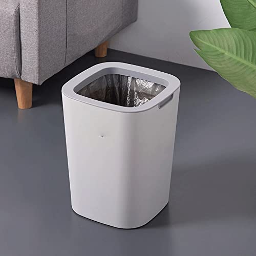 Lixo lixo lixo, lixo de plástico simples pode escritório banheiro cozinha lata de lata de estar lixo de quarto lata de lixo de pressão lata de lixo