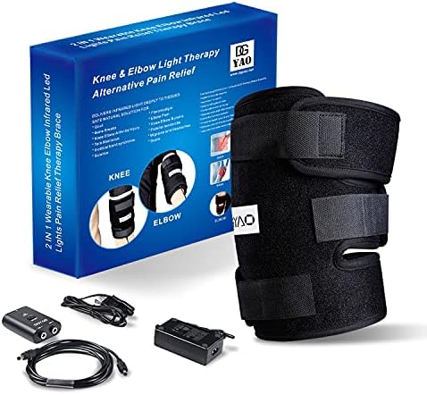 Haiyue Infravery & Red Light Therapy Device, perto da almofada de luz LED para pés dos dedos dos dedos dos dedos do cotovelo de alívio da dor para homens e mulheres