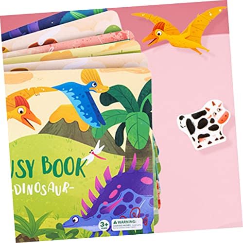 Toyandona Livro ocupado BabyBooks Toys for Kids Infants Toys Paper Livro de quadro Ocupado Livro pré -escolar
