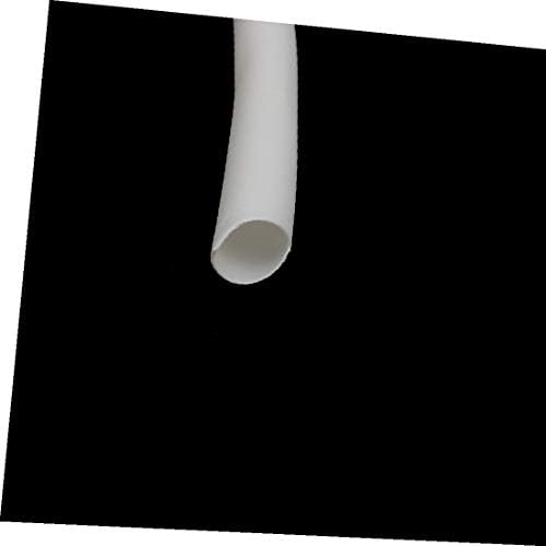 X-Dree 32,8 pés comprimento de 4,5 mm Interior Isolado Tubo de tubo de tubo de tubo de tubo Bristo Branco (32,8 tortas de longitud 4,5 mm de diámetro Interior CONISLAMENTO DE CALOR RETÁCIL