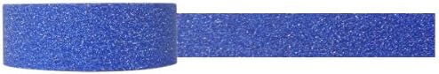 Fita adesiva japonesa de shimmer shimmer, azul