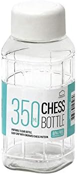Chamada de água de bloqueio de xadrez 350 ml branco
