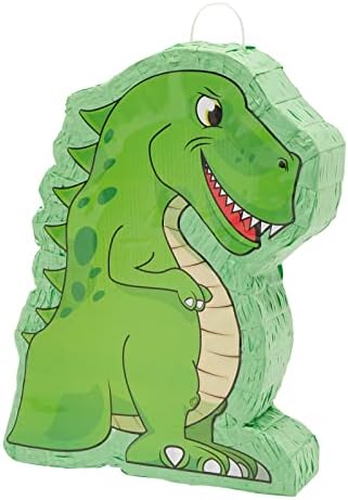 Dinosaur Pinata for Boys Birthday Party Supplies, decorações de dino verde para verão, festas temáticas de animais,