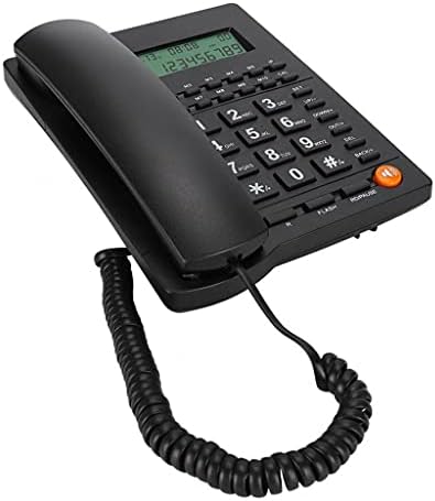 Liuzh Home Linefline Telefone Exibir Id Telefone para Hotel Hotel Restaurante Preto