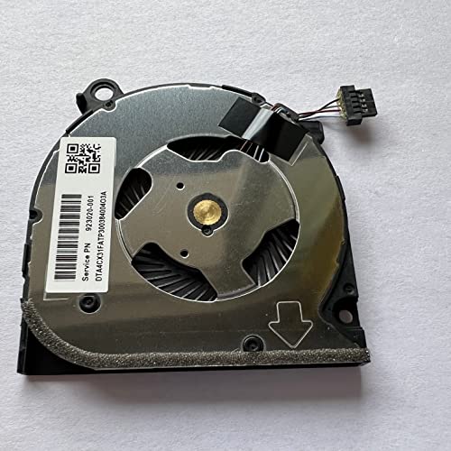 Substituição do ventilador HK-Part para HP Specter 13-AC CPU Filming Fan 923019-001 923020-001 4 fios de
