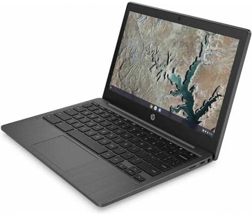 Laptop HP Chromebook 11a, MediaTek MT8183, 4 GB de RAM, 32 GB EMMC, 11,6 ”HD Anti-Glare Display, Chrome OS, Long