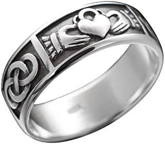 2023 Novo anel 610 jóias de coração retro clássico anel de amor de amor pessoal tamanhos de liga anéis