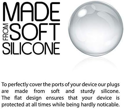 Innogadgets 10x plugues anti -poeira para smartphone, MacBook, laptop | Plugue de poeira USB-C para Samsung