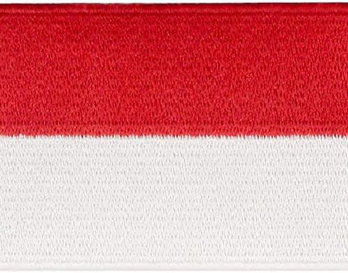 INDTAO Indonésia Patch Bordado Bordado Moral Nacional Apliques Ferro Em Sew On Indonésia emblema