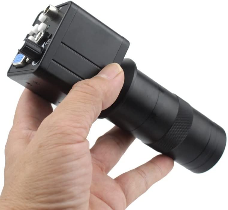 Kit de acessórios para microscópio para adultos VGA 13MP Microscópio Microscópio Digital Conjunto de Câmera Digital 130x ou 180x Consumíveis de laboratório de lentes ajustáveis
