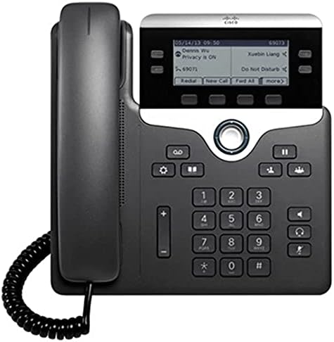 Telefone IP IP projetado pela Cisco - Cabo - Montável de parede - CP -7821 -K9 ++ =