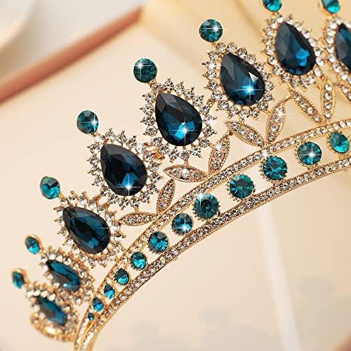Kamirola Tiaras Princesa Crown for Mulheres e meninas Crystal Head Bands for Bridal, princesa