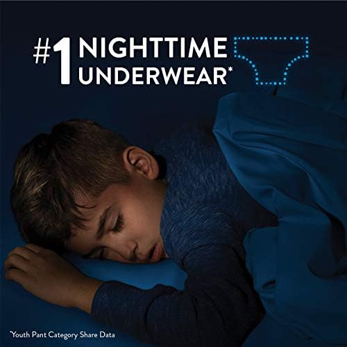 Goodnites Nighttime Bedwetting Underwear, Boys 'L, 75ct, FSA/HSA-Elegível