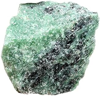 Real-Gems 293 ct. Aventurina verde crua crua pedra preciosa para reiki Decora