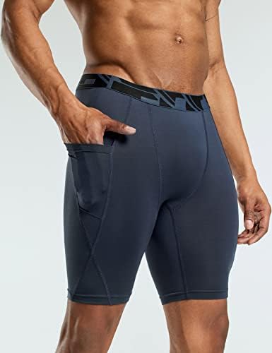 ATHLIO 3 Pacote atlético masculino de shorts de compressão seca, desempenho ativo de desempenho ativo